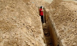 Копка траншей для фундамента от 932 руб. | 2Землекопа-Кнм в Краснокамске