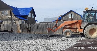 Отсыпка участка Краснокамск, цена от 208 р./куб.